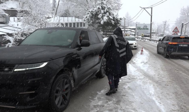 Uludağ'a zincirsiz çıkışlara izin yok