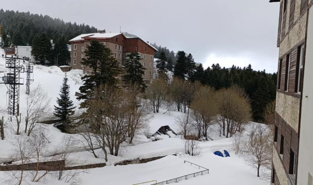 Uludağ'da yağan kar hem turizmi hem barajları sevindirdi