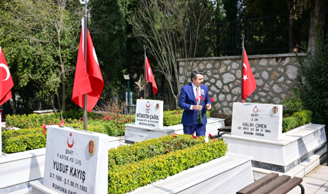Başkan Yılmaz:'Vatanın gerçek sahipleri şehitlerimizdir'