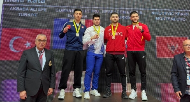 Belediyesporlu karateci Beşbadem, Balkan üçüncüsü