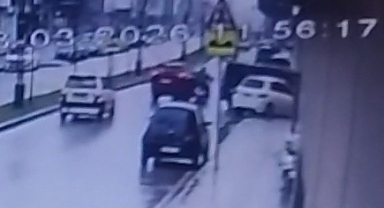 Bir anlık dalgınlık kazayı getirdi