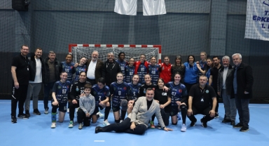 Bursa Büyükşehir Belediyespor Avrupa’da yarı final için avantajı kaptı