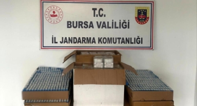 Bursa'da 37 bin adet kaçak sigara ele geçirildi