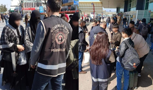 Bursa’da 7 kaçak göçmen yakalandı