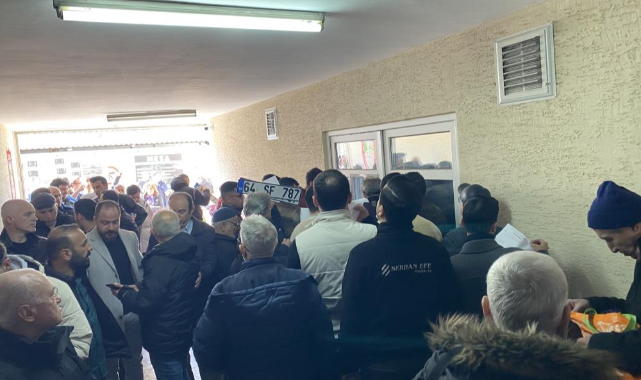 Bursa’da APP plaka izdihamı