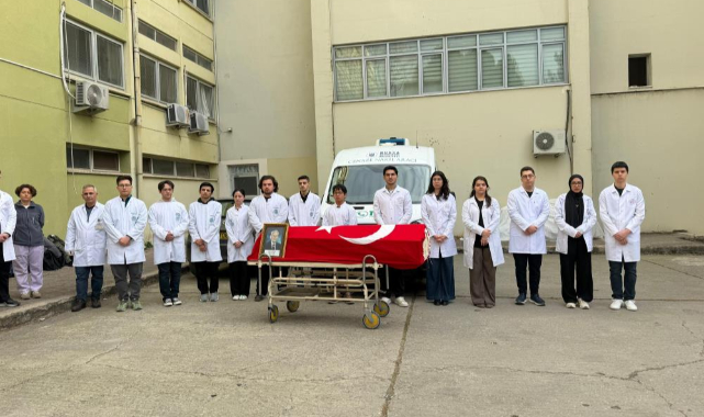 Bursa'da kadavraya vefa töreni