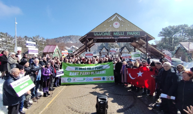 Bursa'lı STK'lardan Uludağ için basın açıklaması