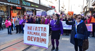 Bursalı Kadınlardan özgürlük ve eşitlik yürüyüşü