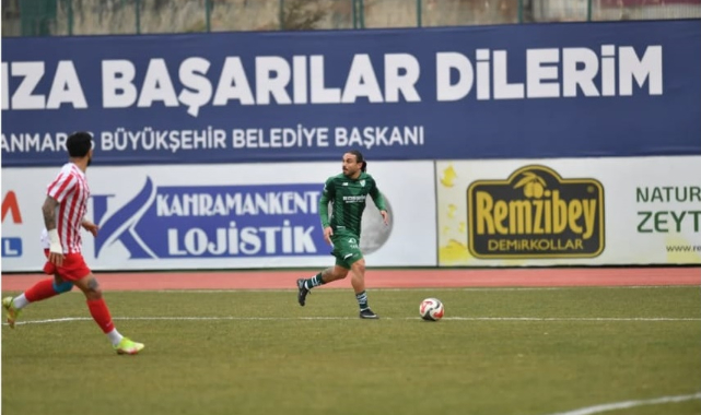 Bursaspor Maraştan 1 puanla dönüyor