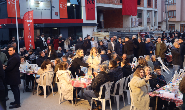 CHP Nilüfer'den 2500 kişilik sokak iftarı