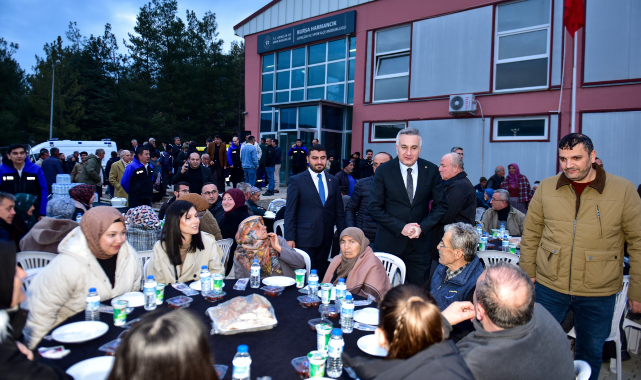 İftar bereketi Harmancık'ta yaşandı