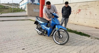 İnegöl'de abartı egzozlu motosiklet sürücüsüne 58 bin TL ceza