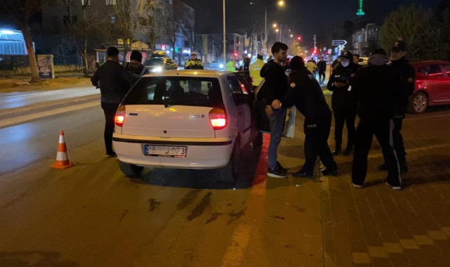 İnegöl'de sürücülere şok uygulama 