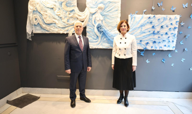 İpek sanatının zarafeti Bursa'da sergilendi