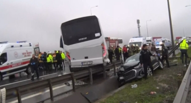Kazada şehit olduğu bildirilen polis kalp masajıyla geri döndürüldü