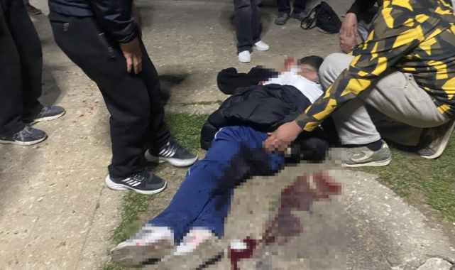 Mudanya'da gençler arasında bıçaklı kavga:1 yaralı