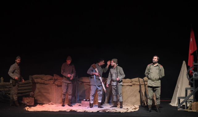 Yıldırım'da Çanakkale ruhu sahneye taşındı