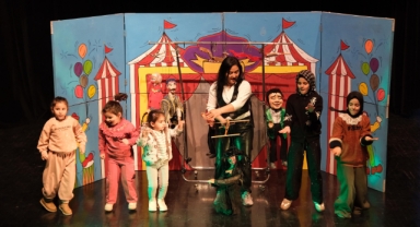 Yıldırım'lı çocuklara kukla gösterisi