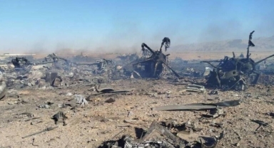 ABD'nin bir uçak 2 helikopteri düşürüldü