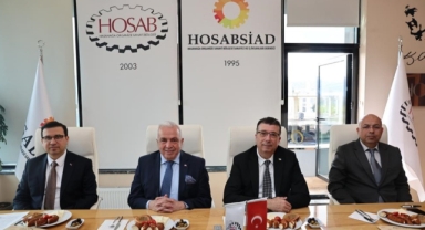 Başkan Özdemir OSB yöneticileriyle buluştu