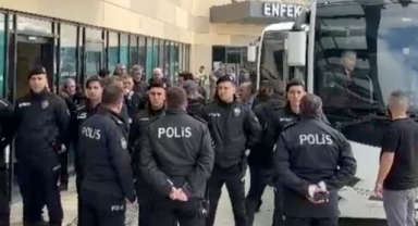 Bozbey adliye öncesi sağlık raporu için hastaneye götürüldü