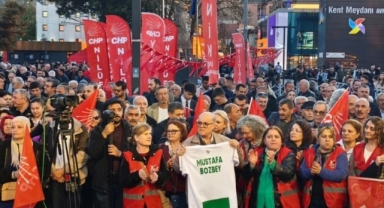 Bursa’da Bozbey’e destek mitingi devam ediyor!