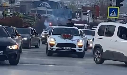 Bursa'da düğün konvoyuna ağır ceza: 660 bin TL