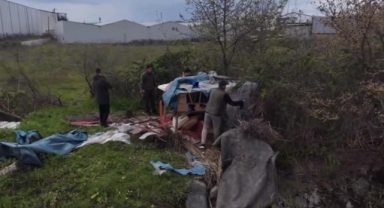 Bursa'da kaçak güme operasyonu