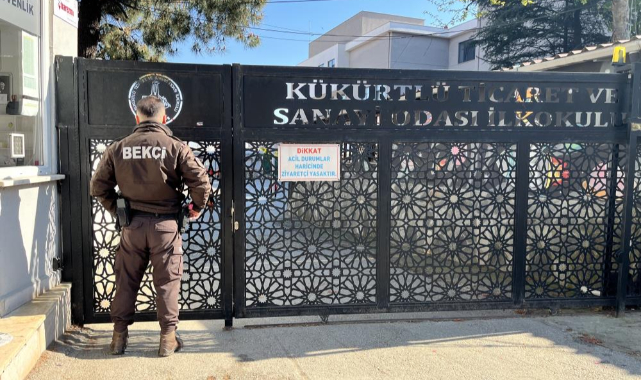 Bursa'da okullara bekçi ve polis görevlendirildi