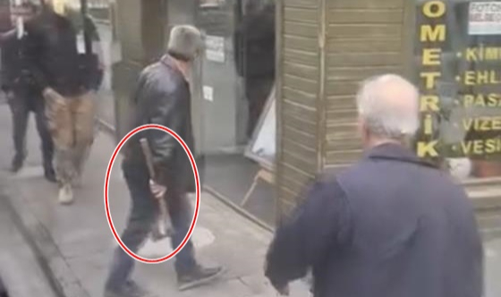 Bursa'da trafikte baltalı dehşet