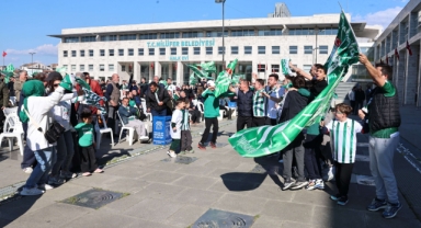 Bursaspor'un şampiyonluğu Nilüfer'de zirve yaptı