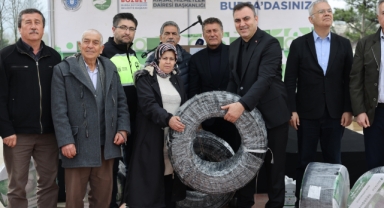 Büyükşehir'den çiftçiye hayat veren destek