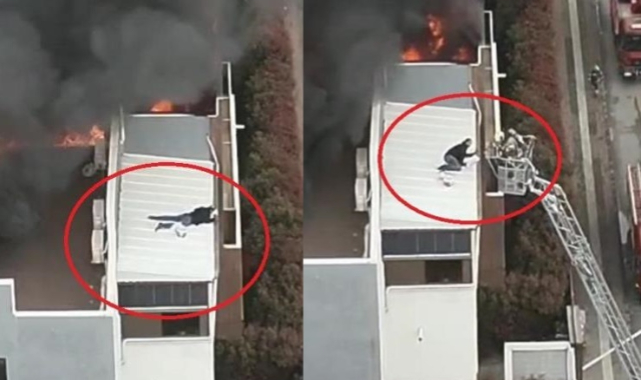 Can pazarında korku dolu anlar kameraya yansıdı