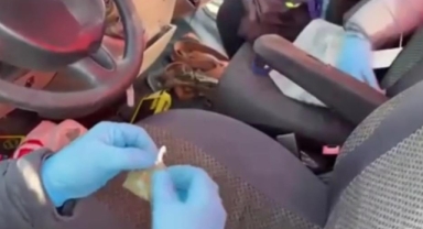 Çekicinin zulasından 17 kilogram uyuşturucu çıktı