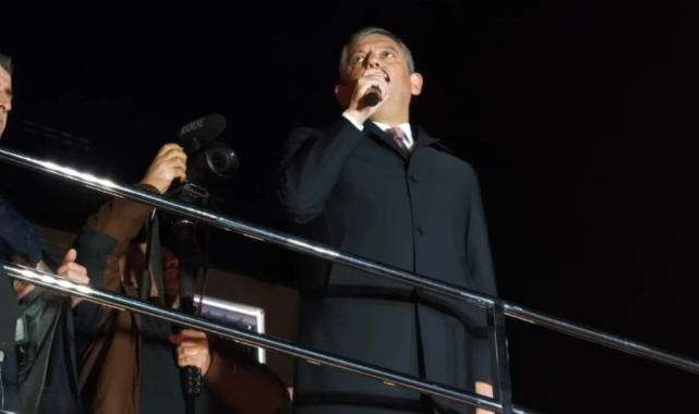 CHP Genel Başkanı Özgür Özel Bursa'da