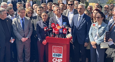CHP Lideri Özgür Özel Mustafa Bozbey'i ziyaret etti