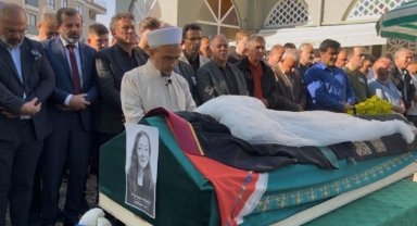 Cinayet kurbanı avukat son yolculuğuna uğurlandı