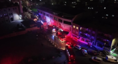 Depoda çıkan yangın itfaiye ekiplerini harekete geçirdi