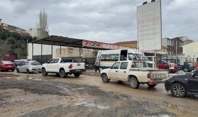 Gemlik'te gökten çamur yağdı