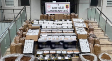 Gemlik'te kaçak tütün operasyonu