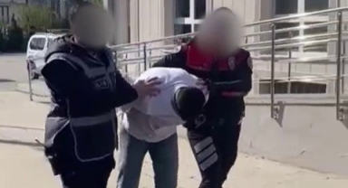 Hapis cezası bulunan şahıs uyuşturucu ve silahla yakalandı