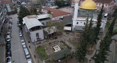 İhsaniye eski köy meydanı'na estetik dokunuş