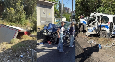 İzmir'de tır faciası: 1 polis şehit 3 ölü 5 yaralı