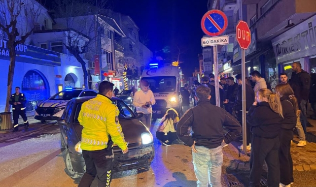 İznik'te otomobil ile motosiklet çarpıştı: 1 yaralı