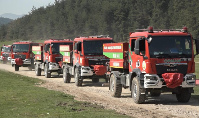 Türkiye Ormancılık Yarışmaları Bursa'da yapıldı