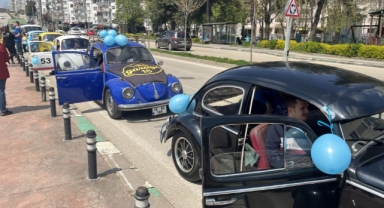 'Vosvoslar' otizm farkındalığı için yollarda