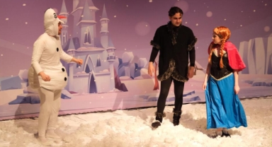 Yıldırımlı çocukların tiyatro keyfi