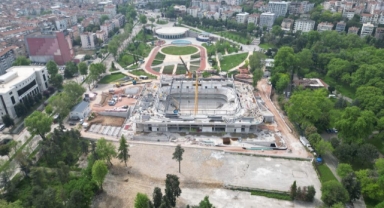  Atatürk Spor Salonu hızla yükseliyor