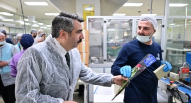 Başkan Yılmaz'dan emekçilere 1 Mayıs ziyareti