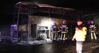 Denizli'de katliam gibi otobüs kazası:8 ölü 33 yaralı